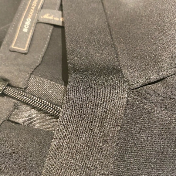 BCBCMAXAZRIA - Wrap-Front Jogger Pants (Dressy) - Size XS - Black - New/No Tags - Picture 7 of 8